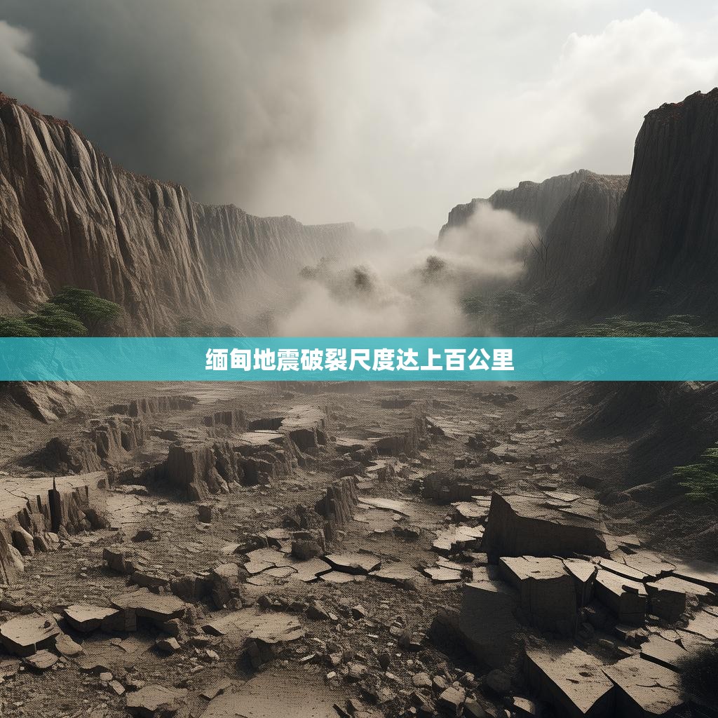 缅甸地震：破裂尺度震撼达上百公里