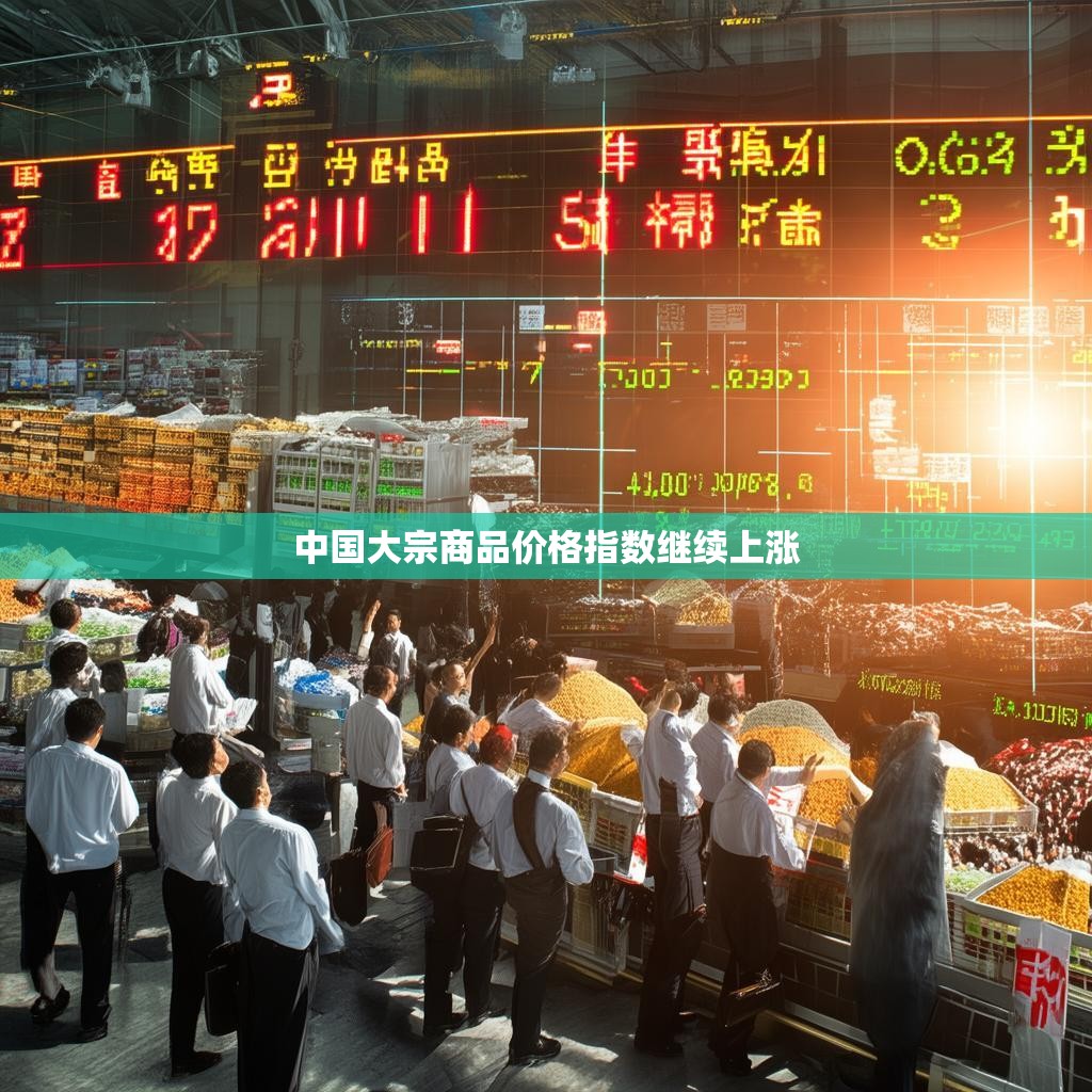 中国大宗商品价格指数继续上涨