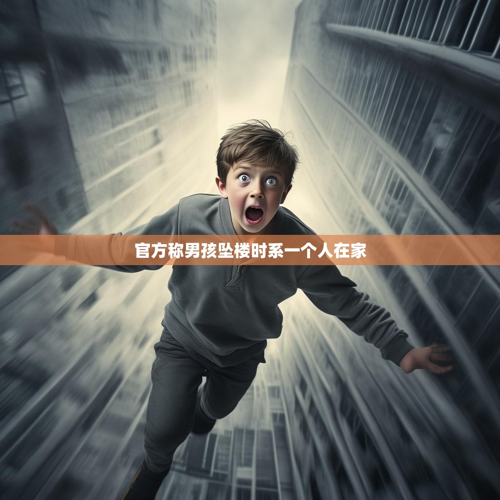 官方称男孩坠楼时系一个人在家
