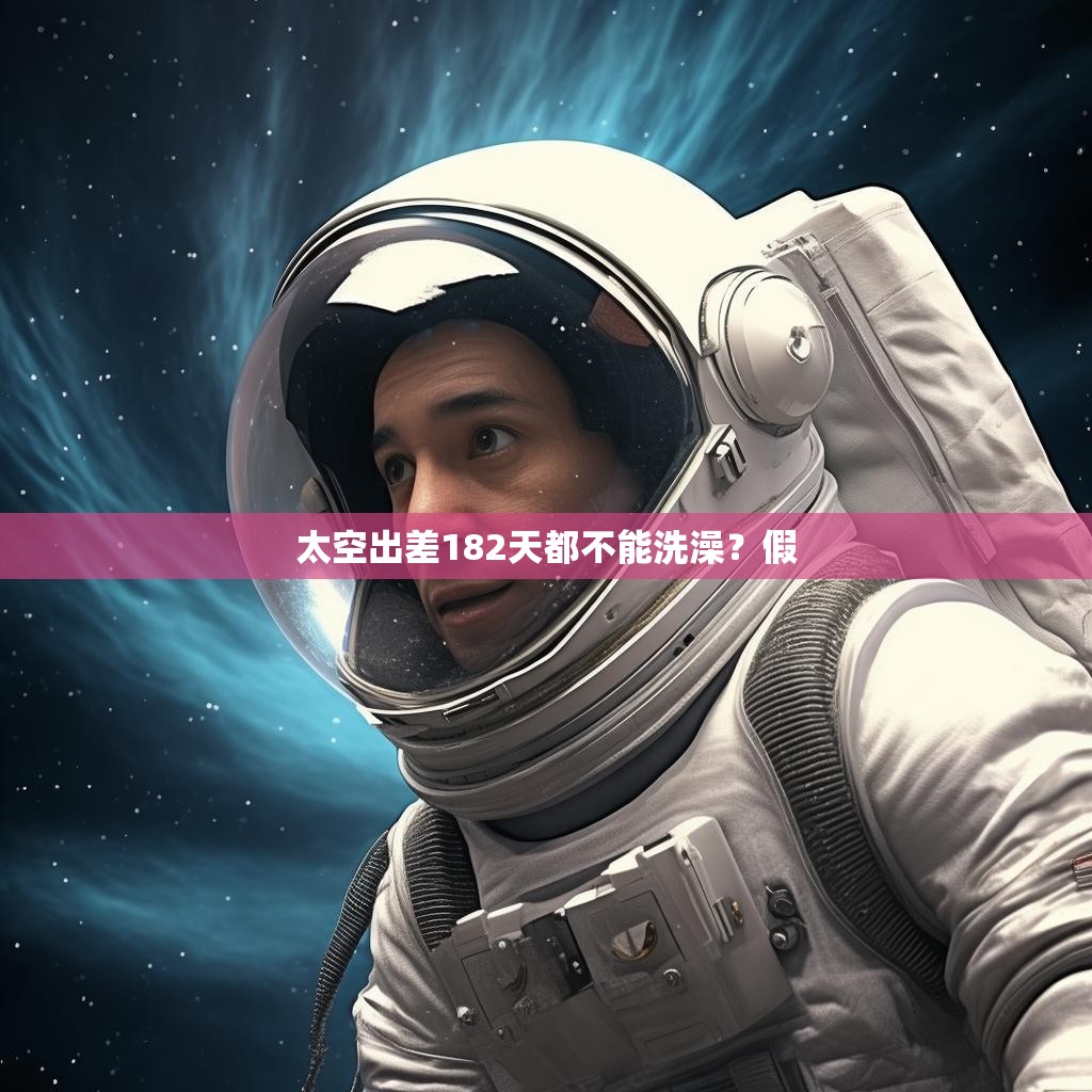 太空中的特殊洗澡方式