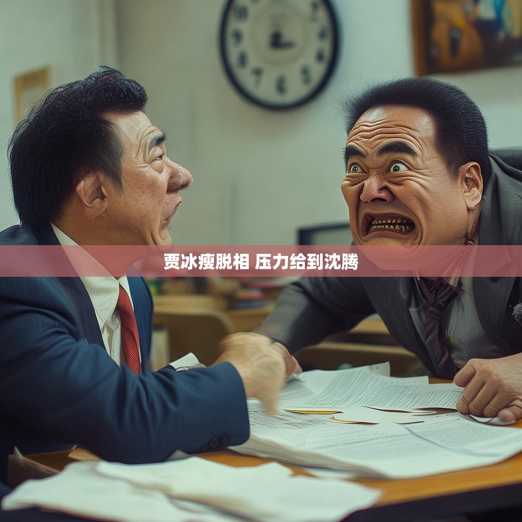 贾冰瘦脱相 压力给到沈腾