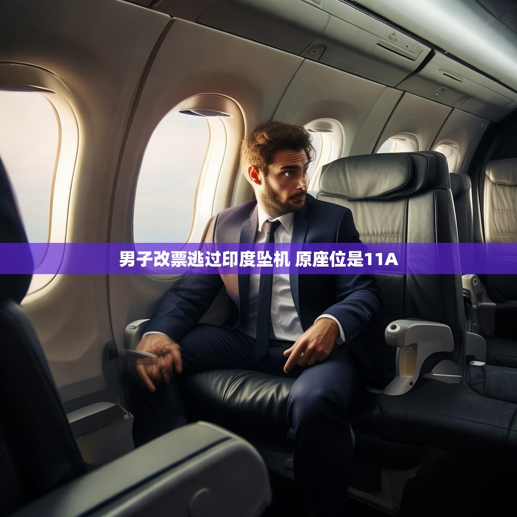 男子改票逃过印度坠机 原座位是11A