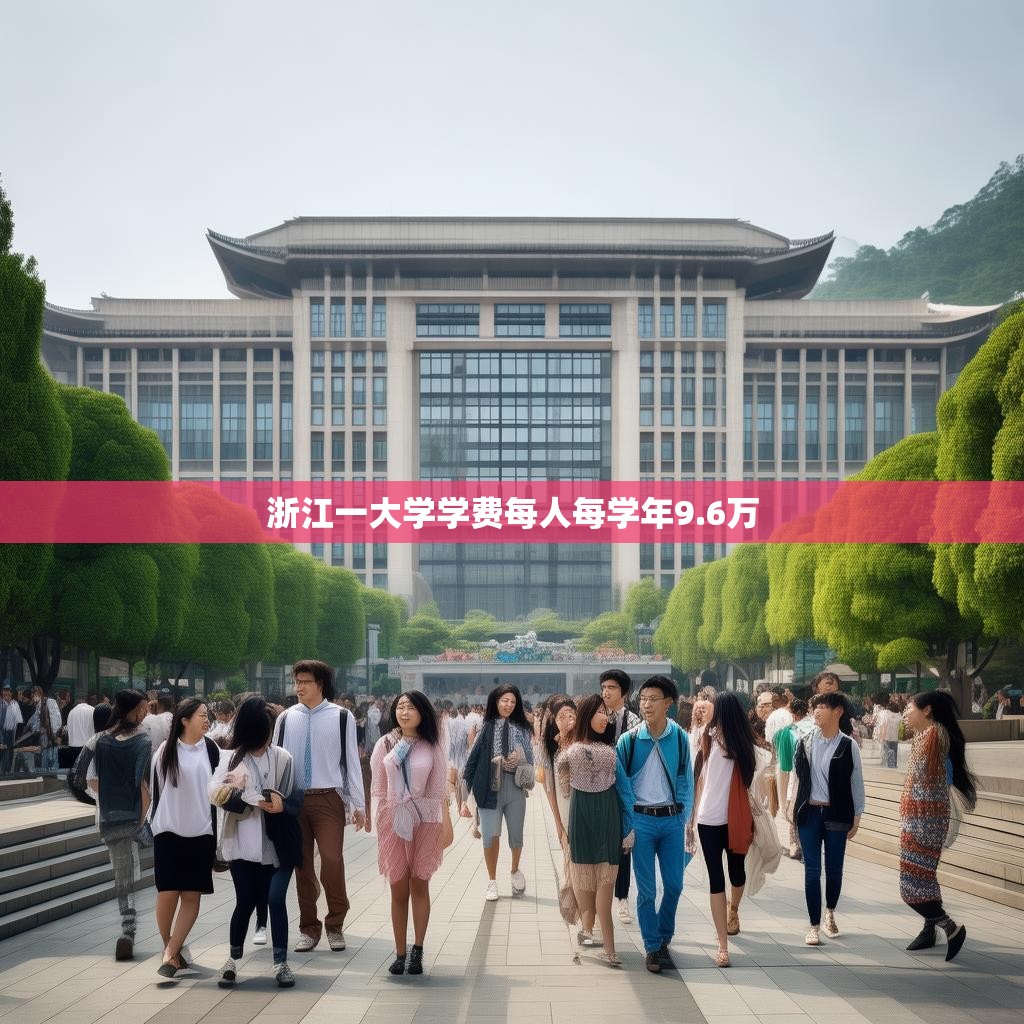 浙江一大学学费每人每学年9.6万