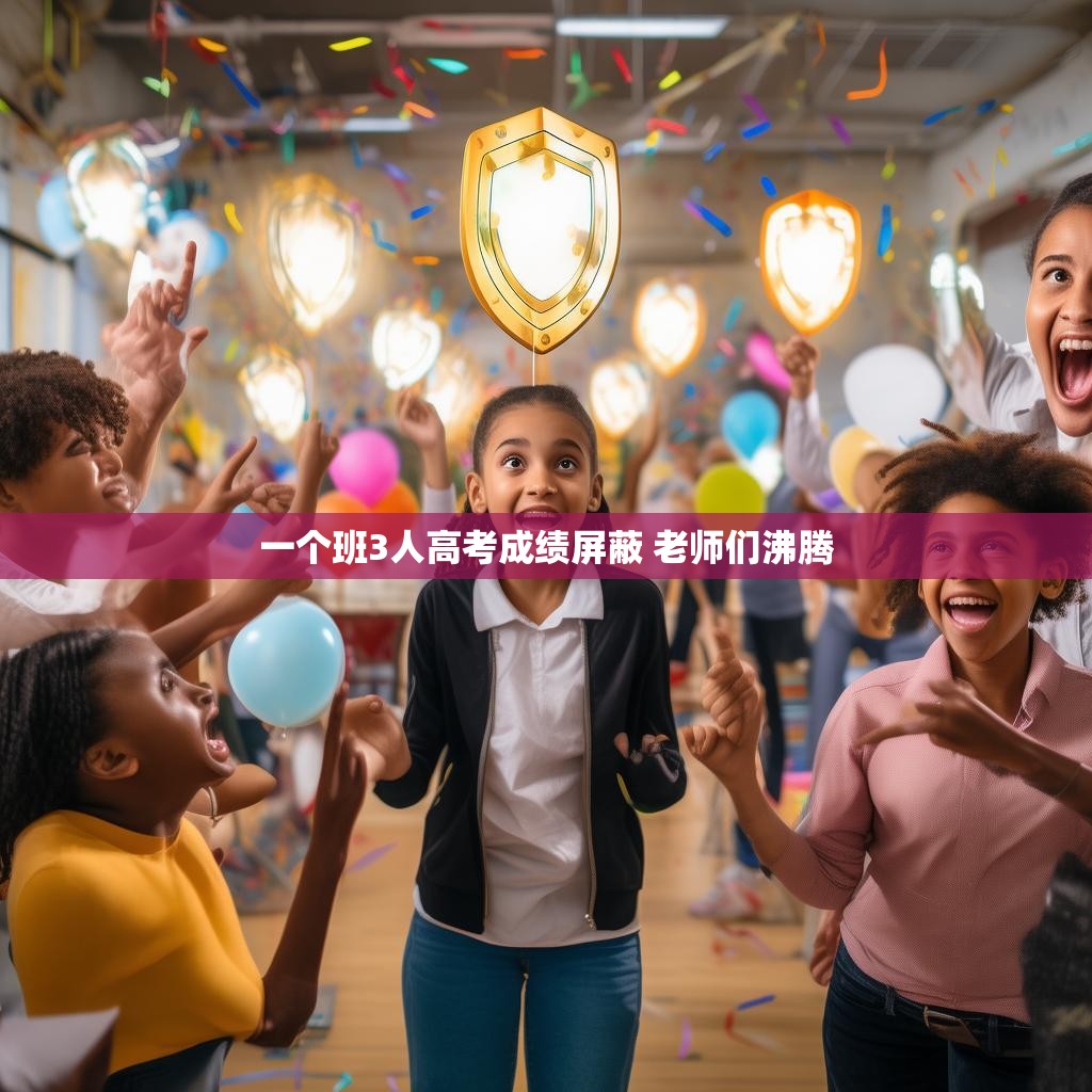 三名学子高考成绩屏蔽 班级教师沸腾瞬间