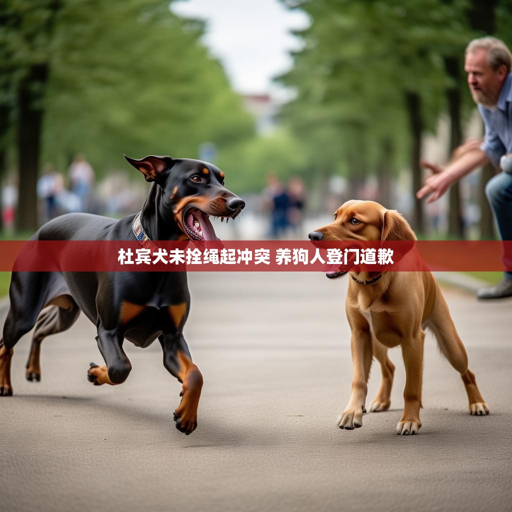 养狗人诚恳道歉