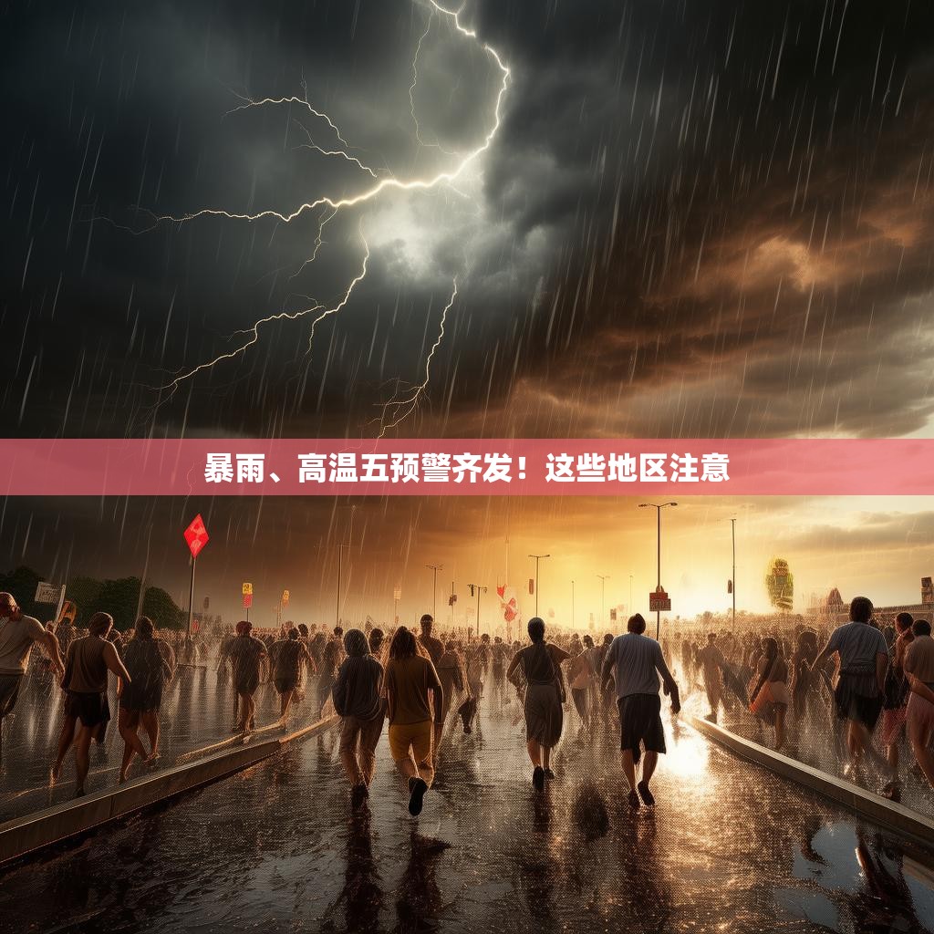 暴雨、高温五预警齐发，这些地区需警惕