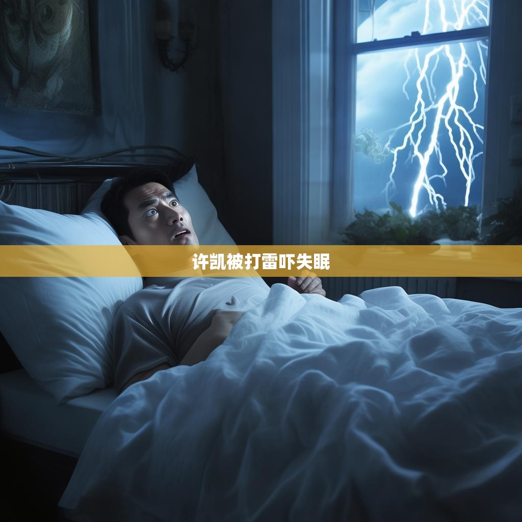 许凯被打雷吓失眠