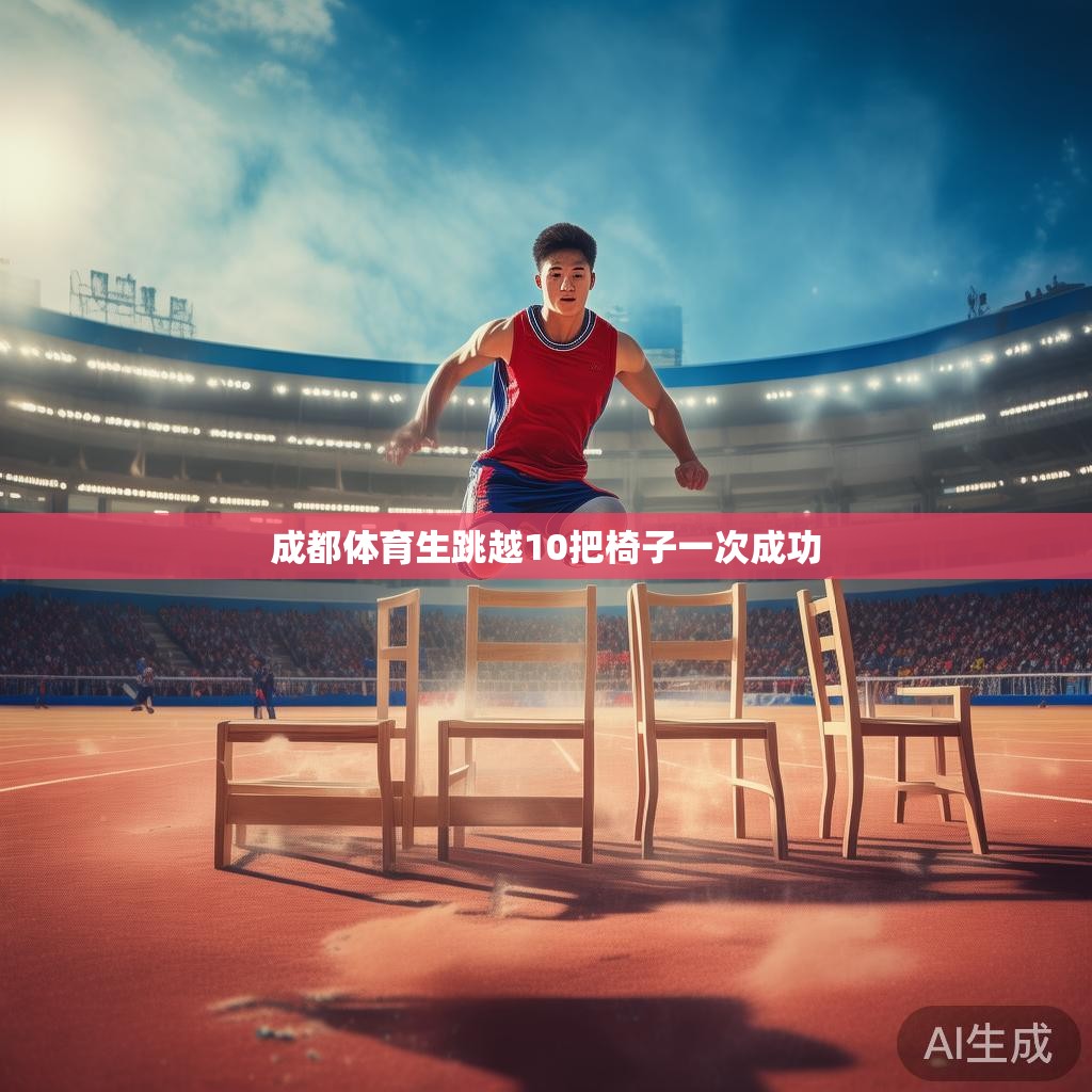 成都体育生跳越10把椅子一次成功