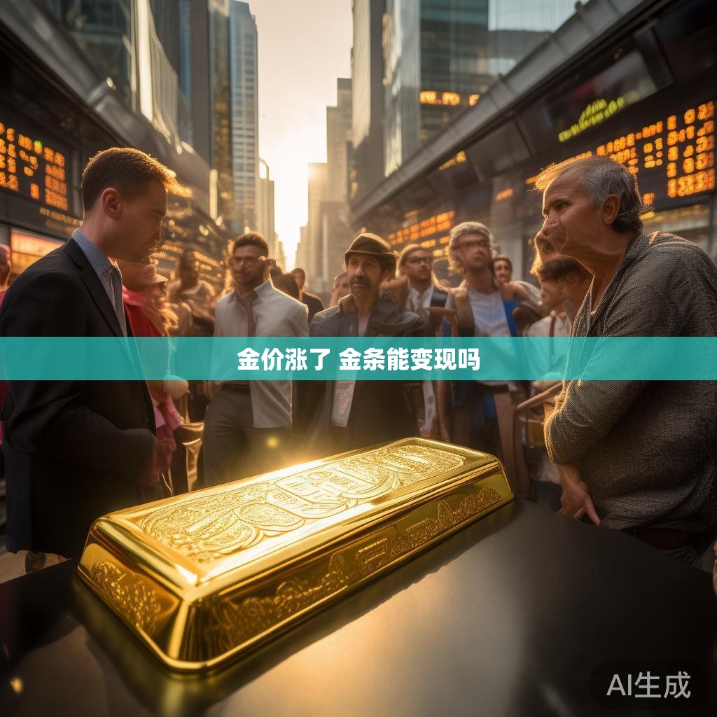 金价涨了 金条能变现吗