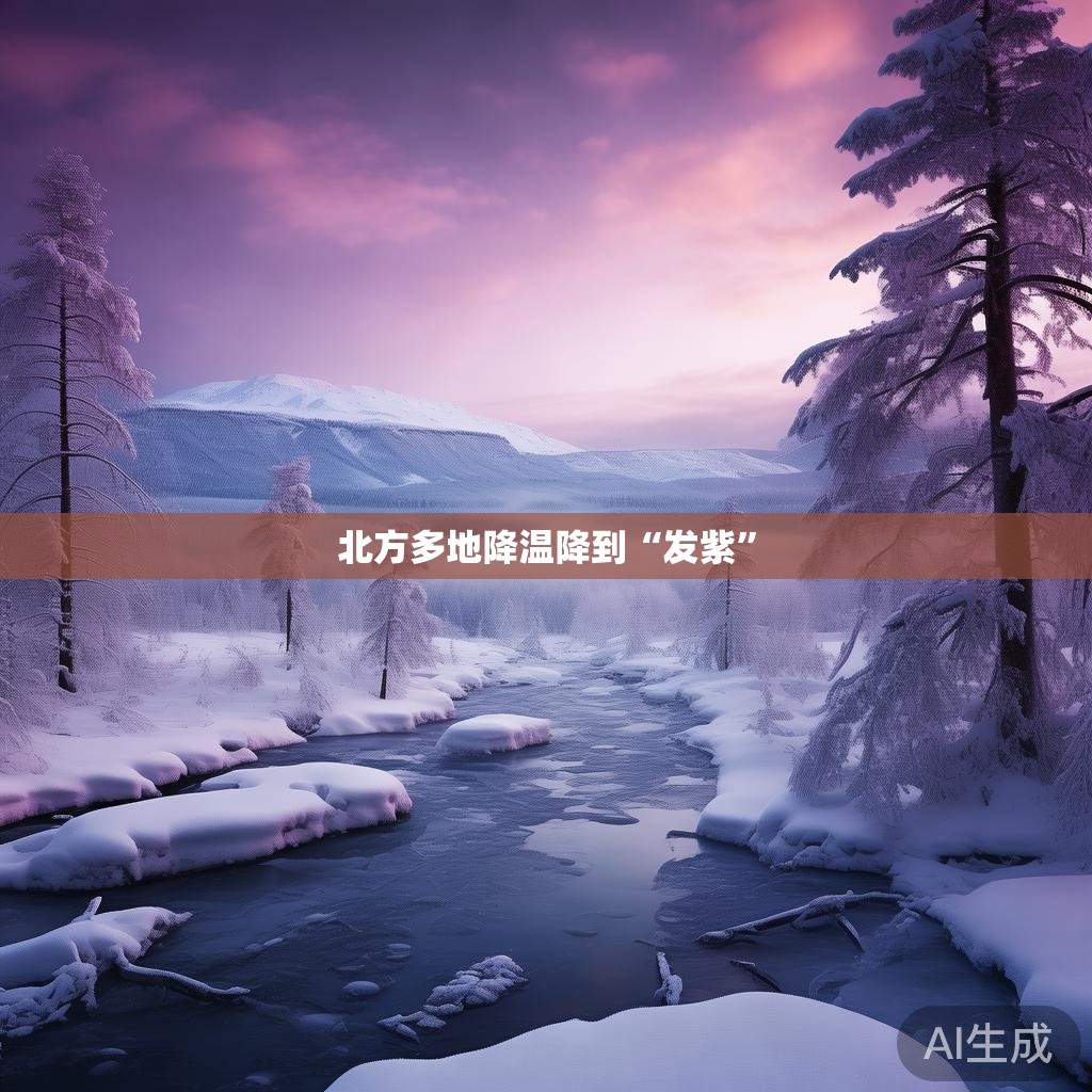 北方多地降温降到“发紫”