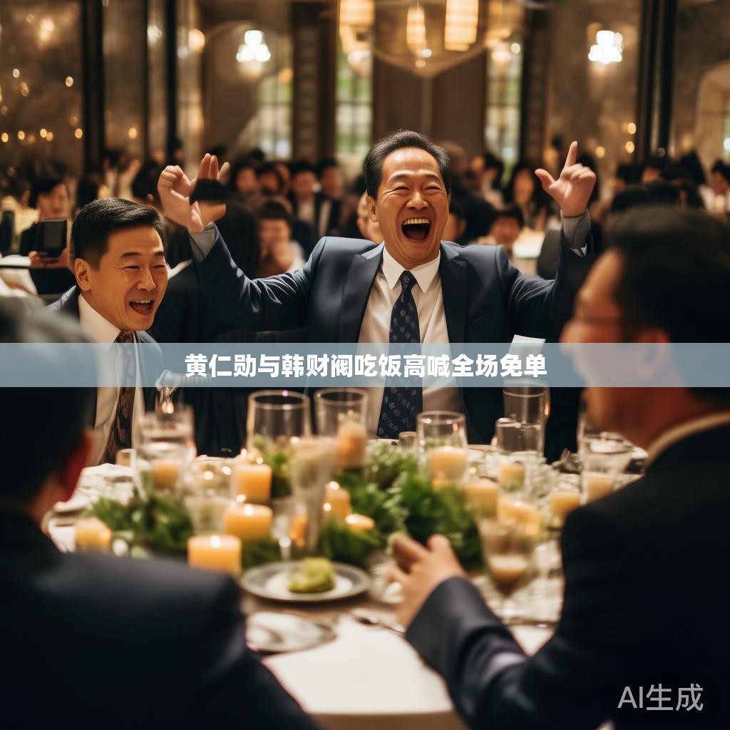 黄仁勋与韩财阀吃饭高喊全场免单