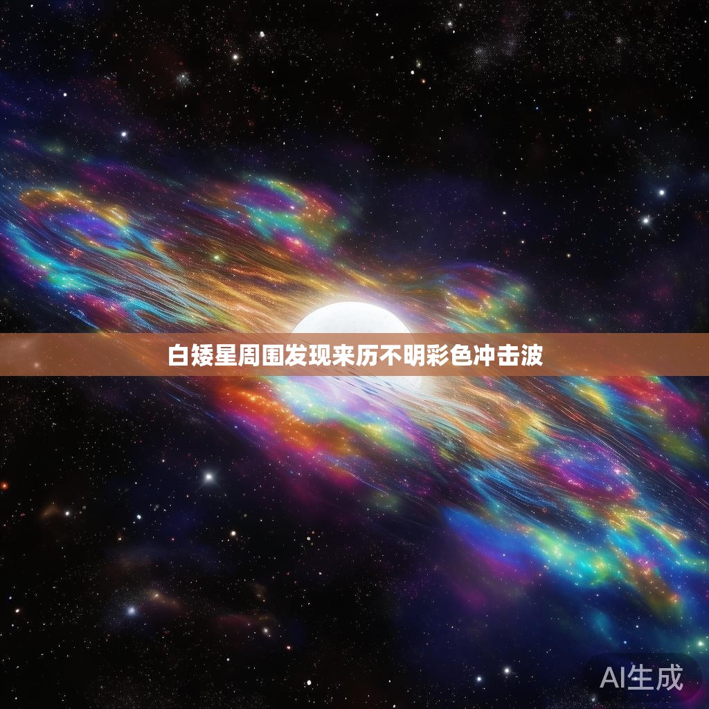 白矮星周围发现来历不明彩色冲击波