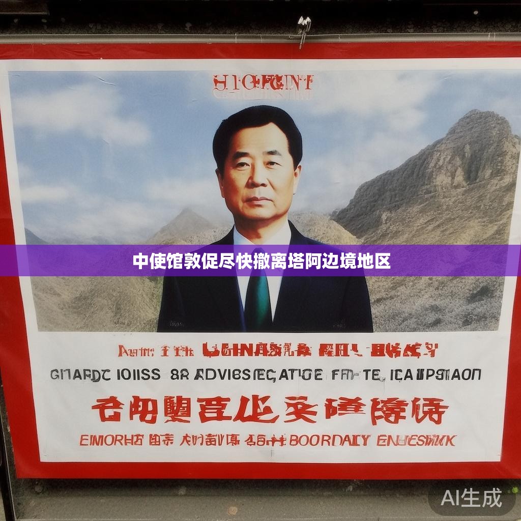 中使馆敦促尽快撤离塔阿边境地区