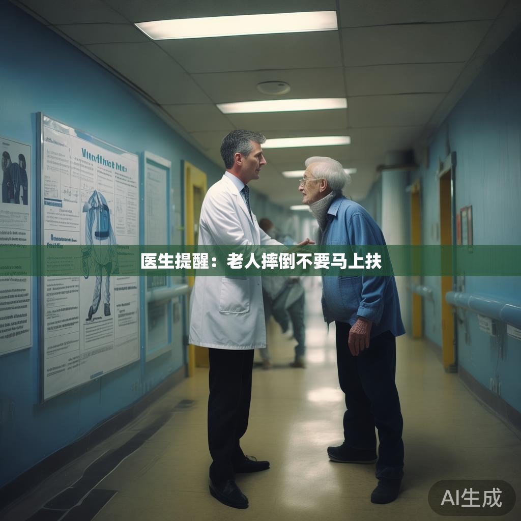 医生提醒：老人摔倒不要马上扶
