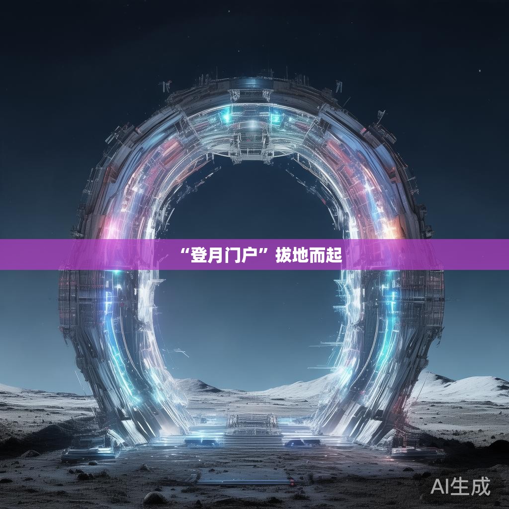 “登月门户”拔地而起