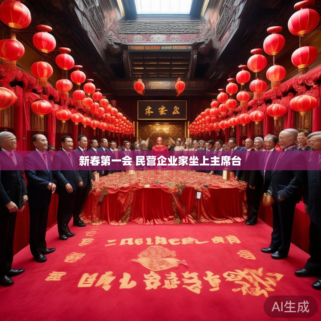 新春第一会 民营企业家坐上主席台