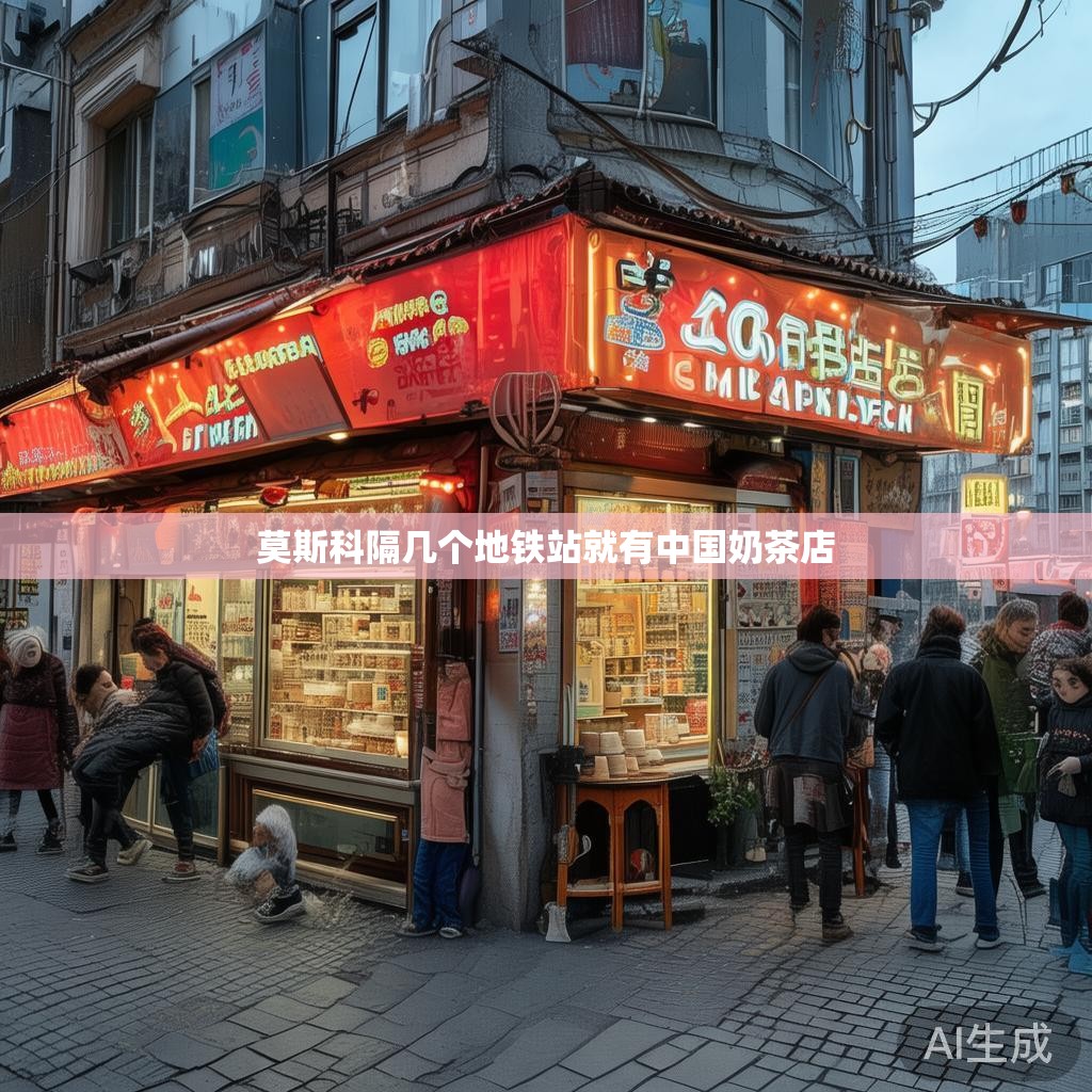 莫斯科的奶茶文化：中国奶茶店的盛行