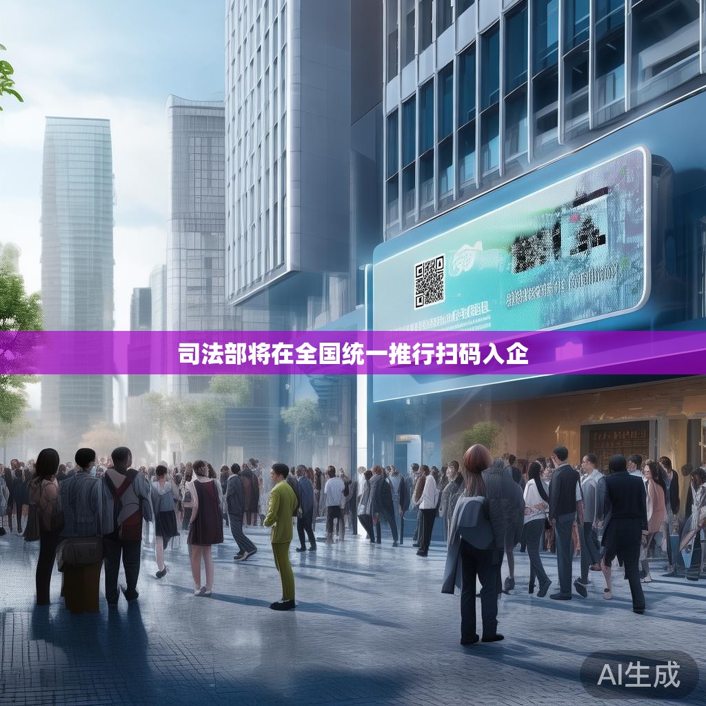 数字化管理的崭新篇章——扫码入企 司法部全国统一推行扫码入企制度