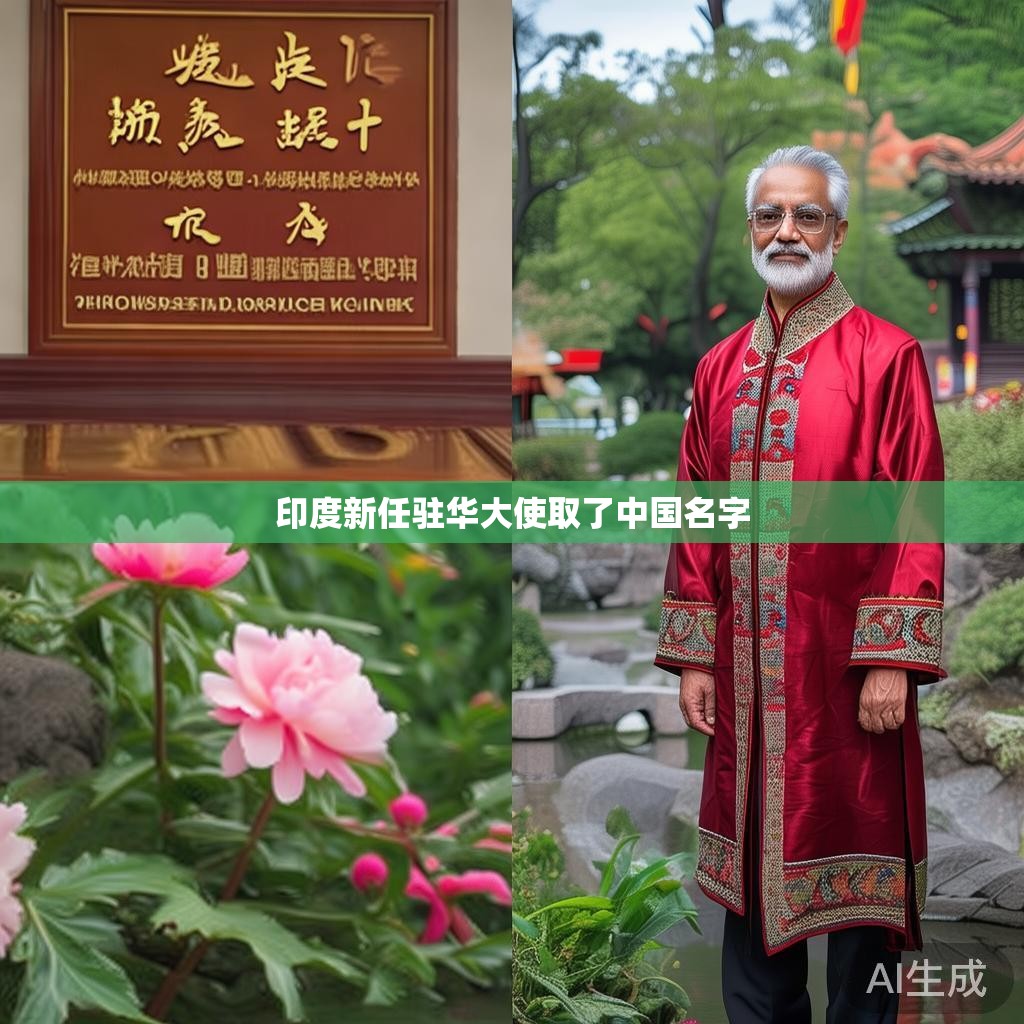 印度新任驻华大使取了中国名字