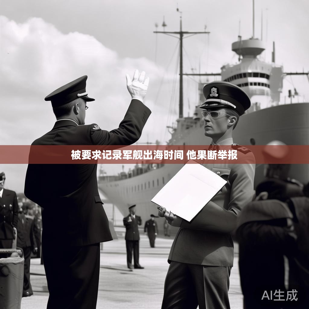 被要求记录军舰出海时间 他果断举报 被要求记录军舰出海时间 他果断举报