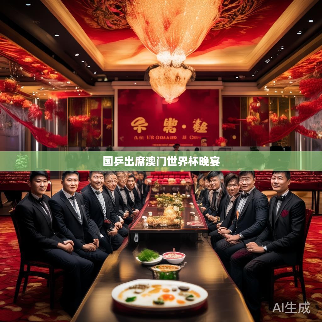 国乒出席澳门世界杯晚宴