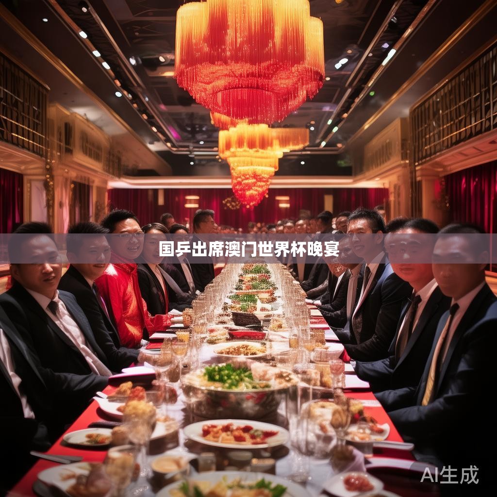 国乒队员在澳门世界杯晚宴上